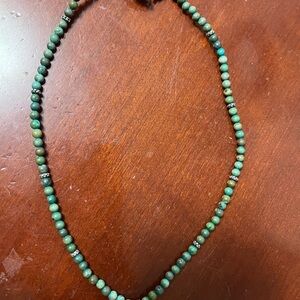Elegant Green Beaded Necklace